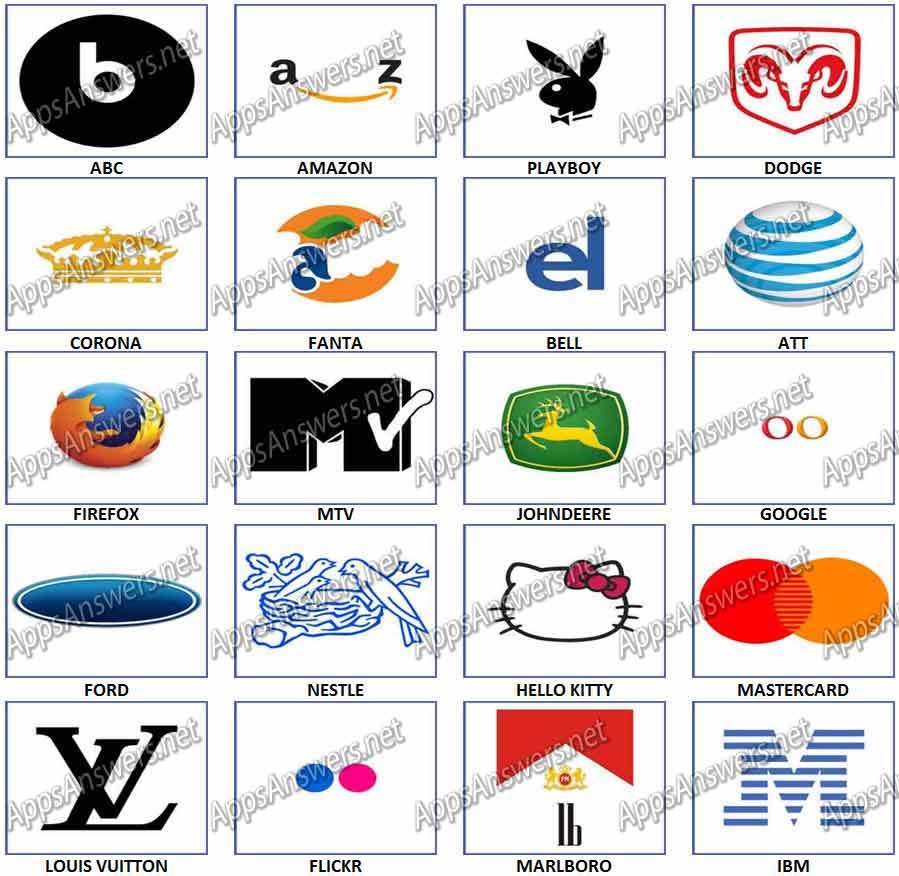 Logo Worksheet Guess The Brand Quiz Famous Logos Guess The Logo Quiz Printable Guess The Logos