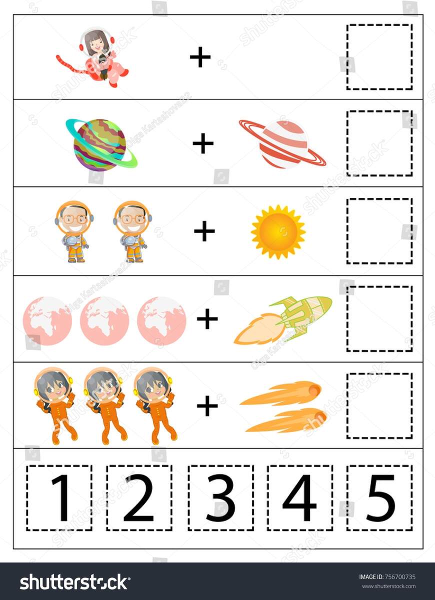 Math Kindergarten Worksheet Kids Printable Game Stock Vector Royalty Free 756700735 Shutterstock Math Kindergarten Worksheet Kids Printable Game Stock Vector Royalty Free 756700735 Shutterstock