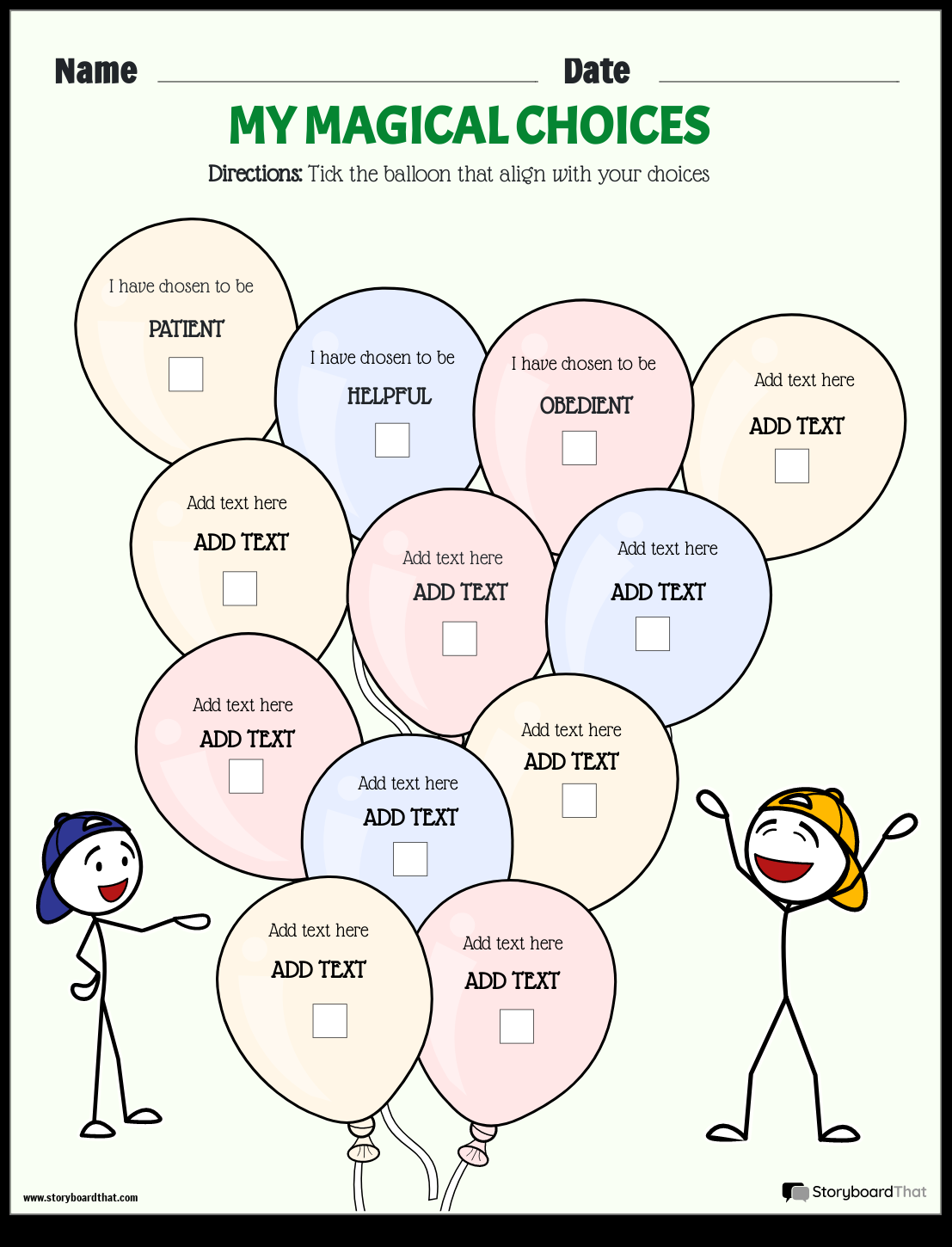 Mindfulness Worksheets Examples Ideas StoryboardThat Mindfulness Worksheets Examples Ideas StoryboardThat