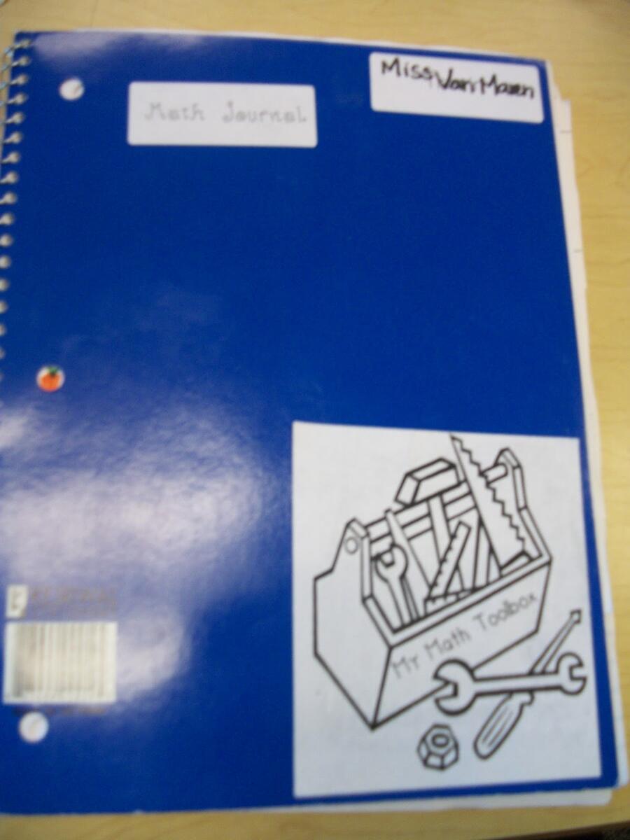 Miss Van Maren S Fantastic First Grade Math Journal Tools For Your Toolbox