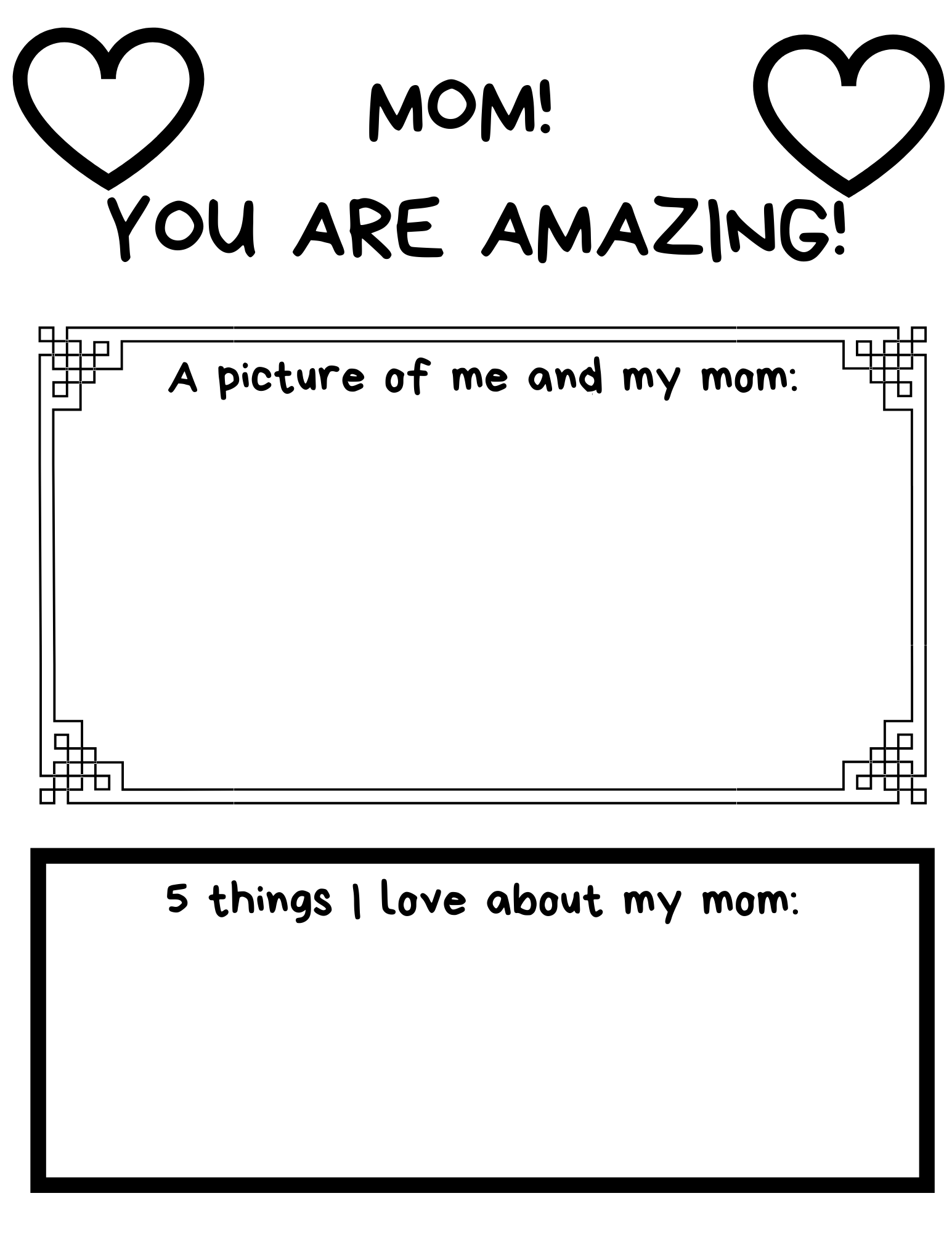 Mother S Day PRINTABLES Mother S Day PRINTABLES