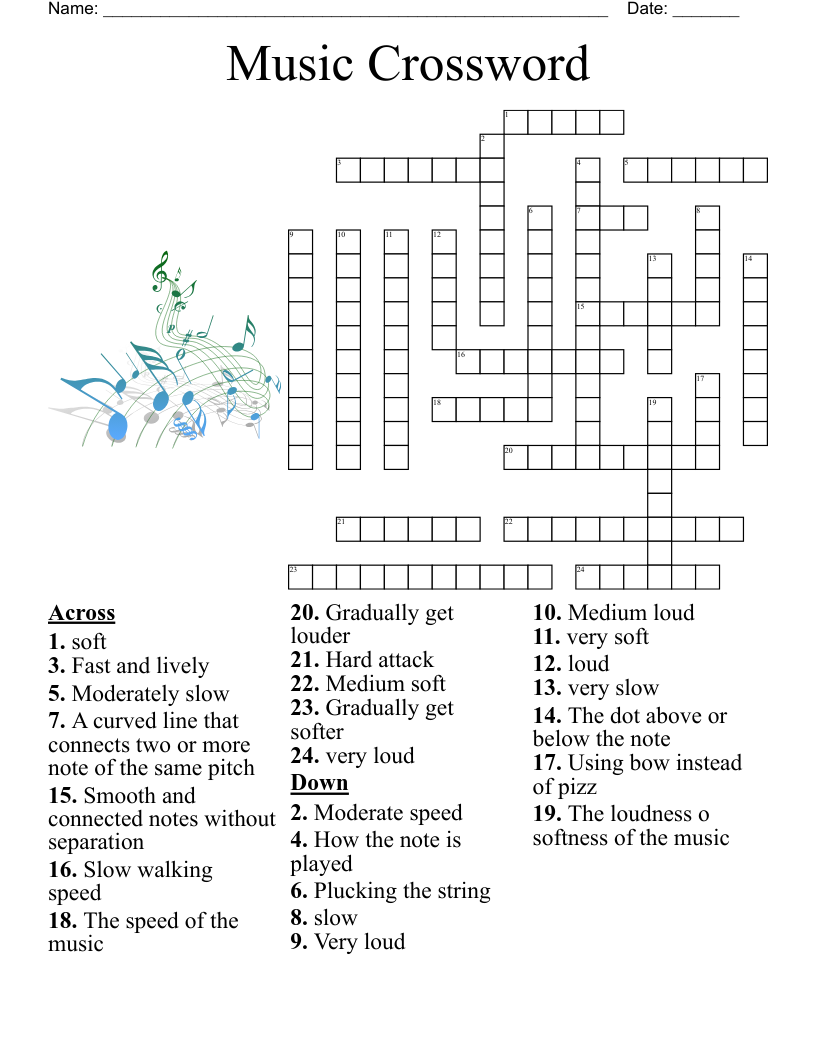 Music Terms Worksheet WordMint Music Terms Worksheet WordMint