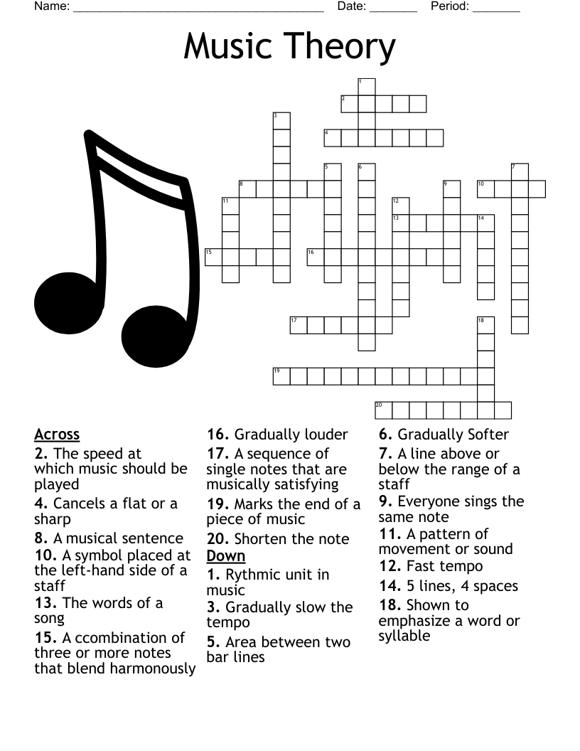 Music Terms Worksheet WordMint Music Terms Worksheet WordMint