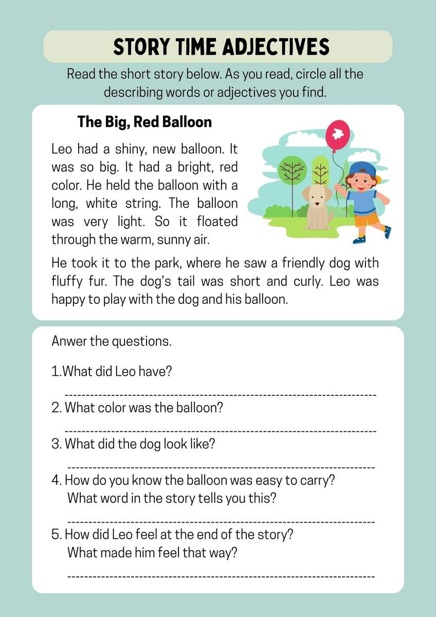 Page 5 Free Printable 2nd Grade Reading Worksheet Templates Canva Page 5 Free Printable 2nd Grade Reading Worksheet Templates Canva