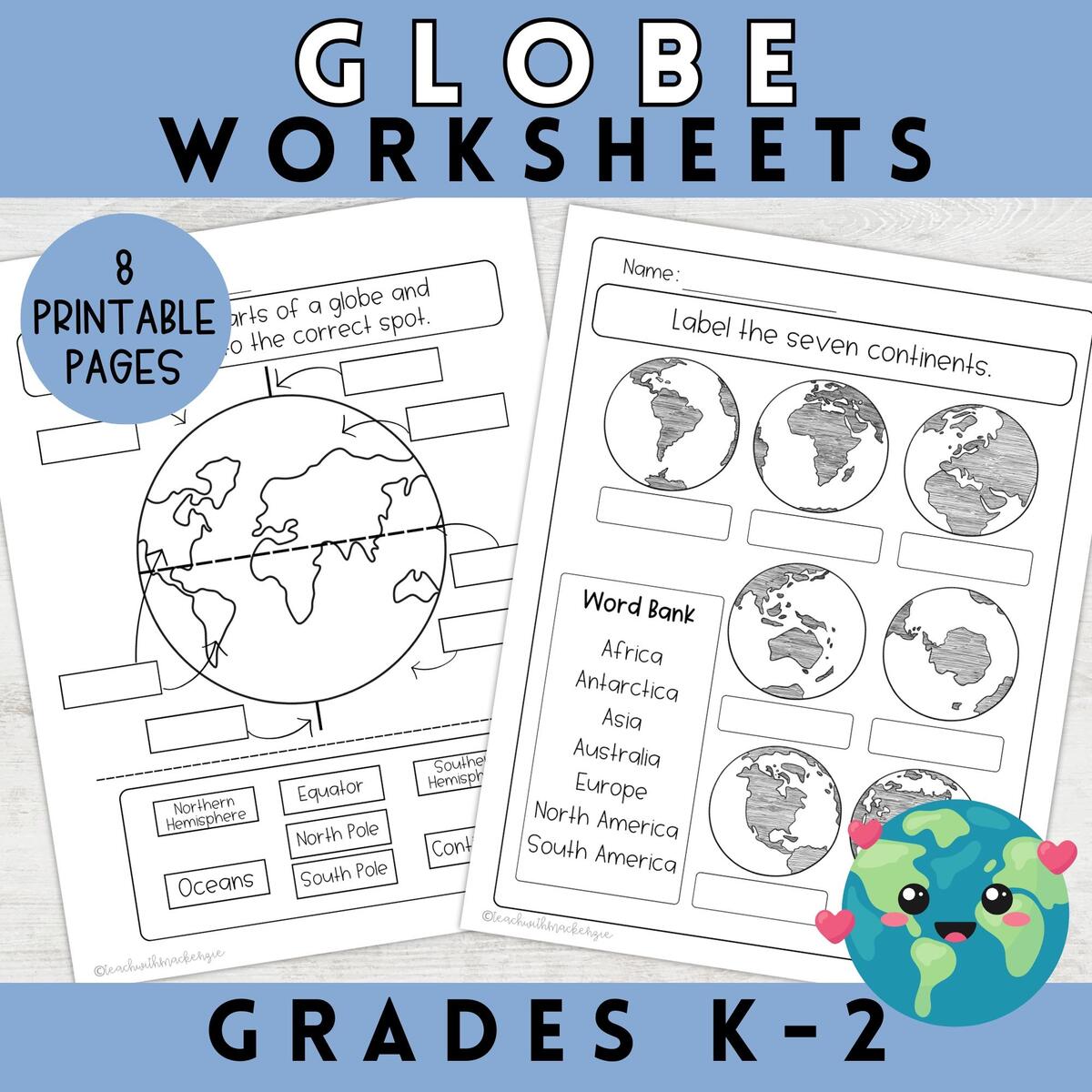 Parts Of A Globe Worksheets For First Grade Printable Globe Worksheet Kindergarten Second Grade Worksheet Homeschool Globe Worksheets Etsy Parts Of A Globe Worksheets For First Grade Printable Globe Worksheet Kindergarten Second Grade Worksheet Homeschool Globe Worksheets Etsy