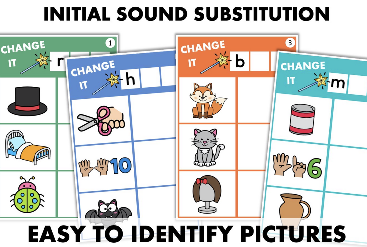 Phoneme Substitution Manipulation Phonemic Awareness Activities Intervention Classful Phoneme Substitution Manipulation Phonemic Awareness Activities Intervention Classful