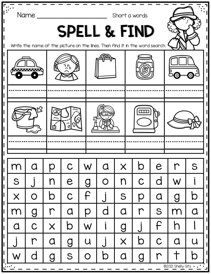 Free Phonics Activities Printables