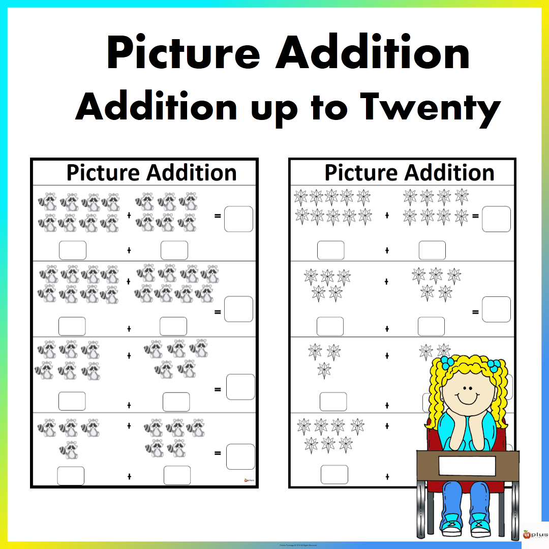 Picture Addition Add To 20 Made By Teachers Picture Addition Add To 20 Made By Teachers