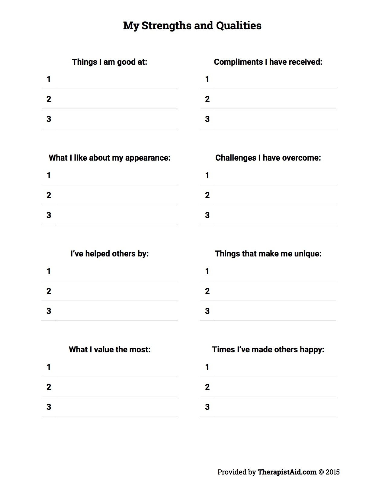Pin By Shellie S Cleaning Services On Strengths Therapy Worksheets Social Emotional Learning Mental Health Activities