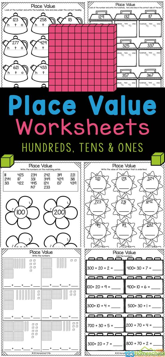 Place Value Worksheets Copy 123 Homeschool 4 Me Missing Numbers Worksheets Fill In The Missing Numbers Free Printables Lettering SVG Files Tools Apps