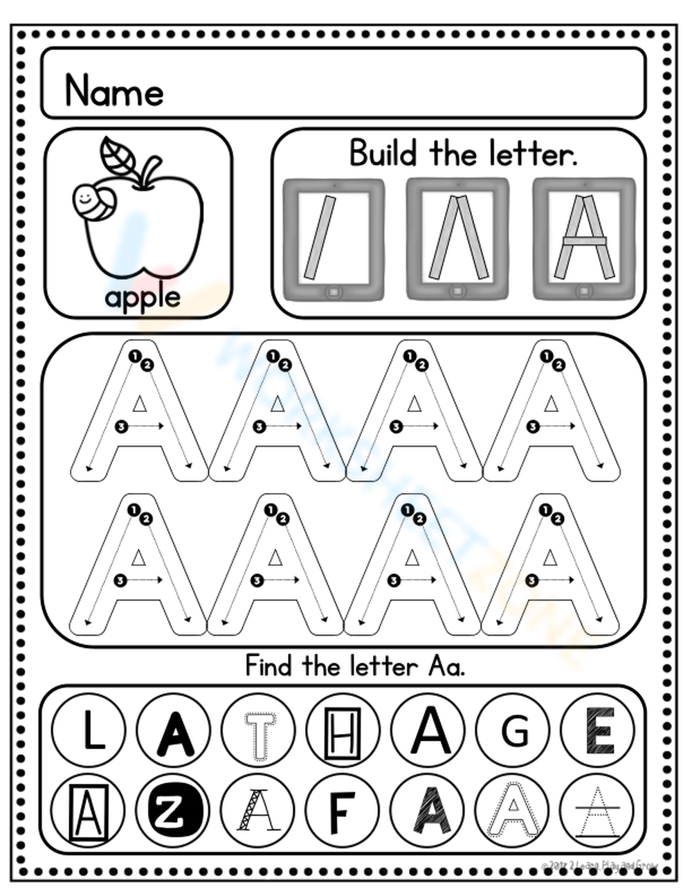 Handwriting Without Tears Preschool 10 Free PDF Printables Worksheets Library