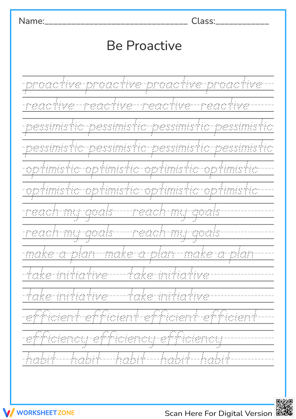 Printable 4th Grade Handwriting Worksheets Writing Worksheets For Creative Kids Free PDF Printables EdHelper