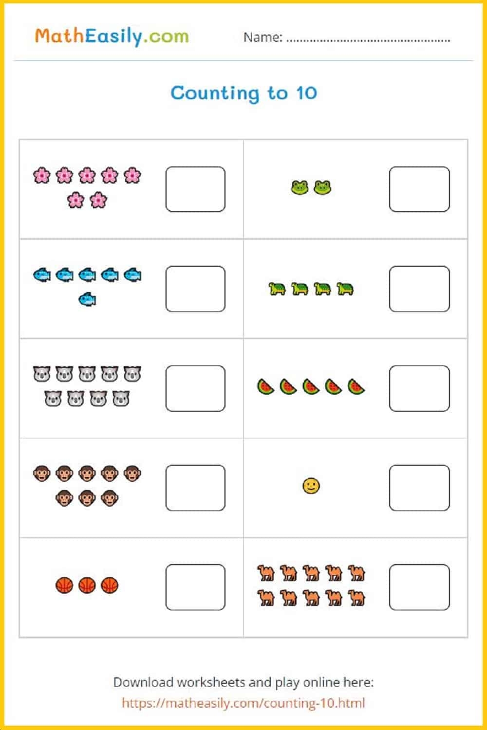 Printable Kindergarten Math Worksheets PDF Free Download Addition Worksheets Free Printable Easy Math Problems Free Printables Lettering SVG Files Tools Apps