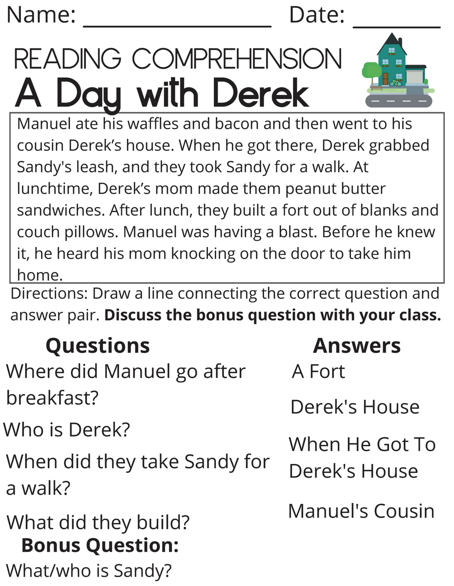 Reading Comprehension Passages 1st Through 3rd Grade Part 2 Worksheets Made By Teachers Reading Comprehension Passages 1st Through 3rd Grade Part 2 Worksheets Made By Teachers