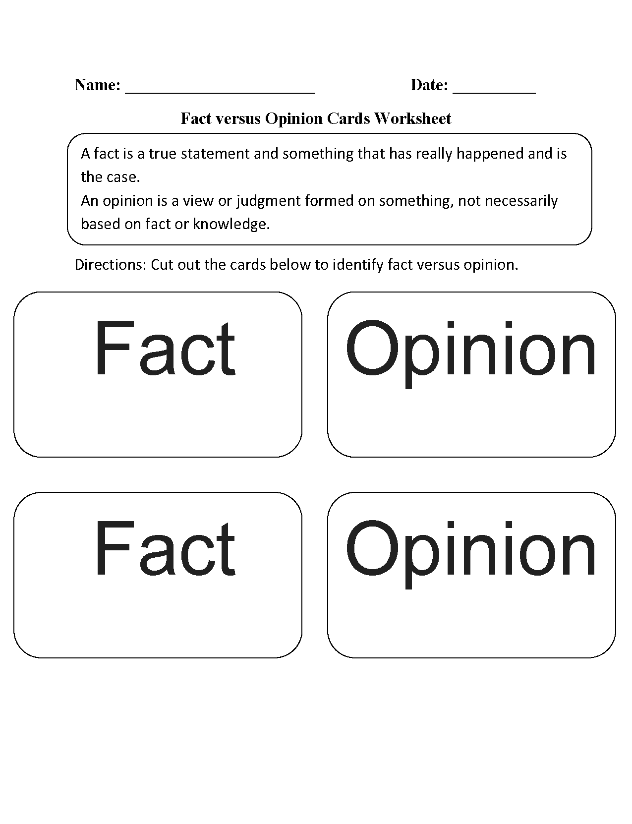Reading Worksheets Fact And Opinion Worksheets Reading Worksheets Fact And Opinion Worksheets
