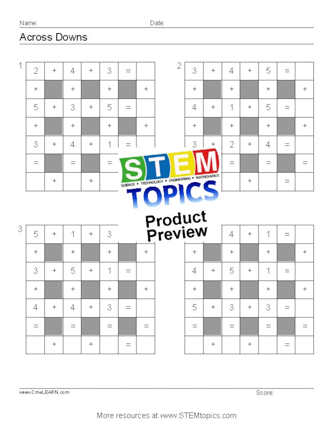 Second Grade Math Worksheets Full Year 400 Pages Etsy