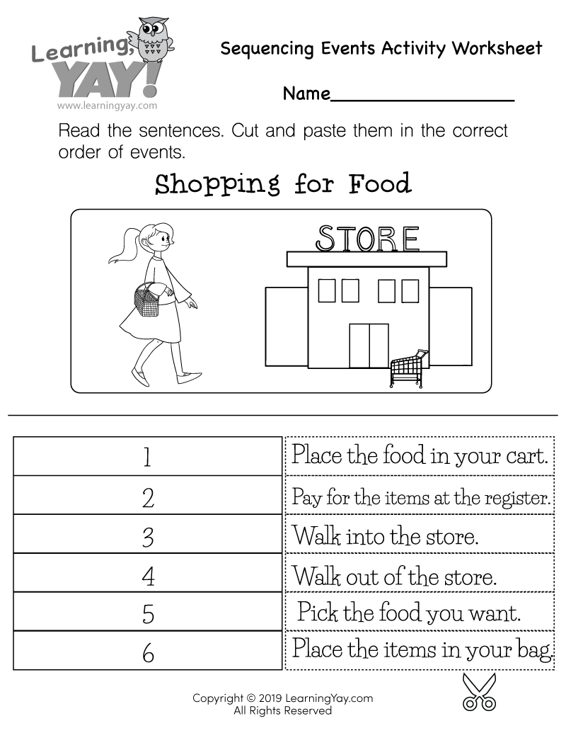 Sequencing Events Activity Worksheet For 1st Grade Free Printable 14 Story Sequencing Worksheets 3rd Grade Free PDF At Worksheeto