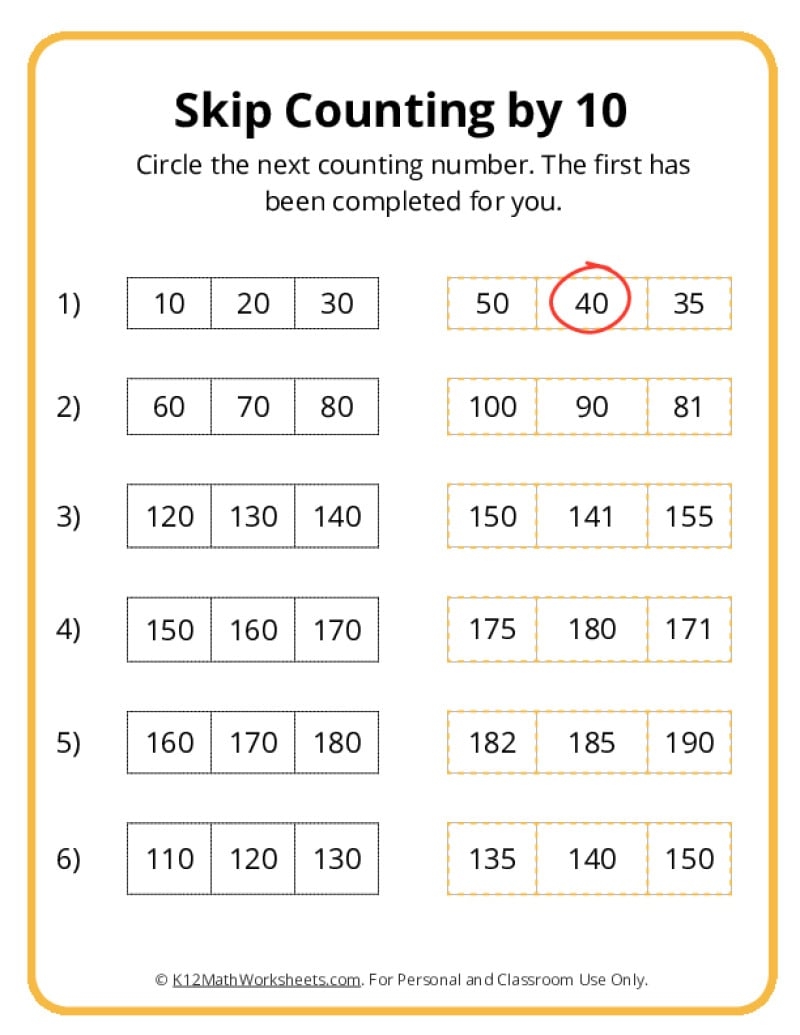 Skip Counting Worksheets And Charts Free Printables Lettering SVG Files Tools Apps