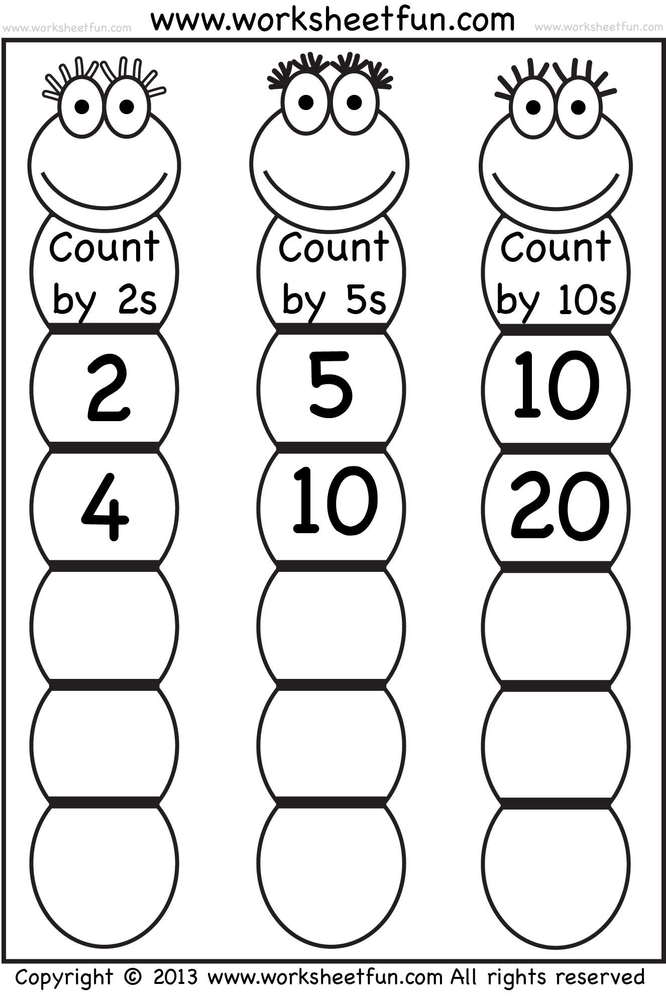 Skip Counting By 2 5 And 10 Worksheet FREE Printable Worksheets Worksheetfun Skip Counting By 2 5 And 10 Worksheet FREE Printable Worksheets Worksheetfun