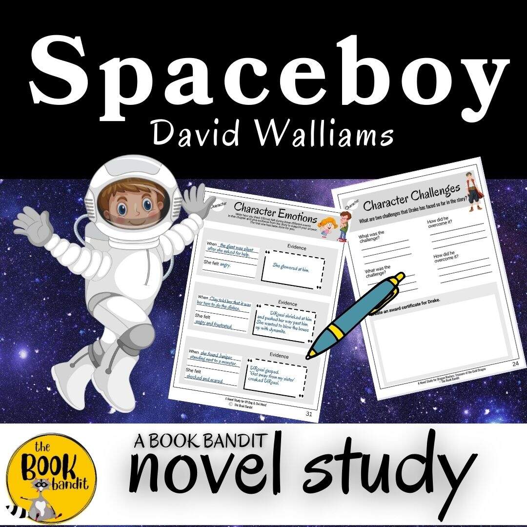 SPACEBOY Novel Study And Reading Comprehension Made By Teachers