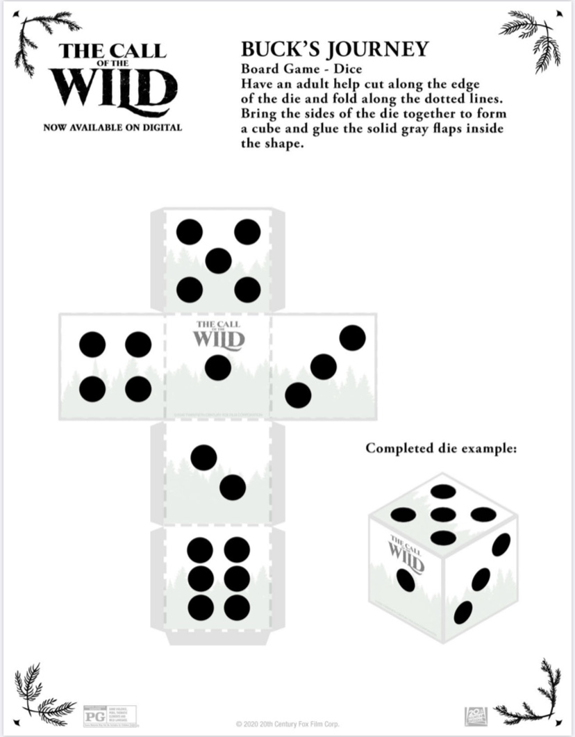 The Call Of The Wild Review And Activity Sheets Huddlebee The Call Of The Wild Downloadable Coloring Pages Family Choice Awards