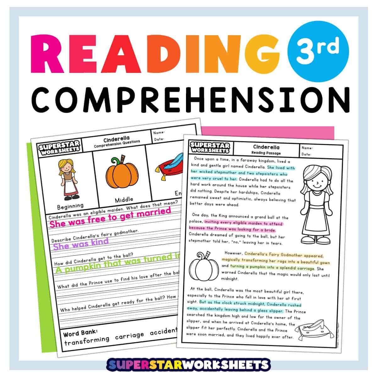 10 Free 3rd Grade Reading Fluency Passages Workybooks