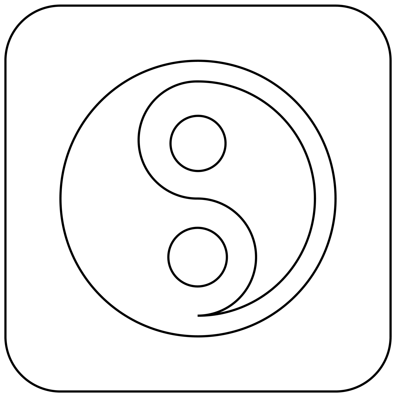 Yin Yang Emoji Coloring Page Free Printable Yin Yang Emoji Coloring Page Free Printable